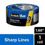 3M ScotchBlue 1.88 in. x 60 yds. Sharp Lines Multi-Surface Painter's Tape with Edge-Lock (2093-48CC)