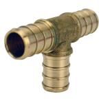 Apollo 1/2 in. Brass PEX-B Barb Tee (10-Pack) (APXT1210PK)