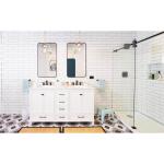 Daltile Restore 3 in. x 12 in. Ceramic Bright White Subway Tile (12 sq. ft./Case) (RE15312HD1P2)
