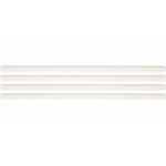 Daltile Restore Bright White 1/2 in. x 12 in. Glazed Ceramic Jolly Trim Tile (0.04 sq. ft./each) (RE15S1/212CC1P2)