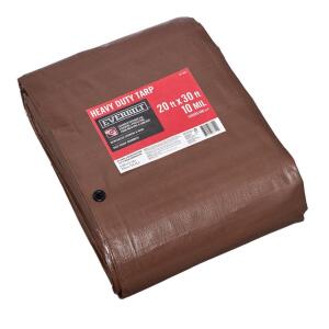 Everbilt 20 ft. x 30 ft. Brown and Silver Heavy Duty Tarp (PYHD2030)
