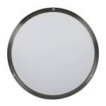 Commercial Electric 16 in. Smart Round RGB Color Selectable LED Brushed Nickel Flush Mount