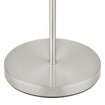 Hampton Bay 70 in. Brushed Nickel 2-Light Mother Daughter Torchiere Floor Lamp with Plastic Shade