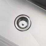 Glacier Bay 3/4 in. Standard Post Sink Strainer in Brushed Steel (7043-103BS)
