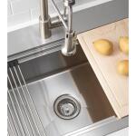 Glacier Bay 3/4 in. Standard Post Sink Strainer in Brushed Steel (7043-103BS)