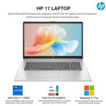 HP 17.3" Touch, i7-1355U, 16GB RAM, 1TB SSD, Win 11 Pro