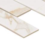 MSI Calacatta Gold Subway 12 in. x 12 in. Matte Porcelain Mosaic Floor and Wall Tile (0.93 sq. ft./Each) (PT-CALGLD-2X6M)