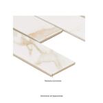 MSI Calacatta Gold Subway 12 in. x 12 in. Matte Porcelain Mosaic Floor and Wall Tile (0.93 sq. ft./Each) (PT-CALGLD-2X6M)