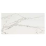 MSI Carrara Noire 16 in. x 32 in. Polished Porcelain Stone Look Floor and Wall Tile (14.20 sq. ft./Case) (NHDCARNOI1632C)