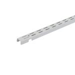 Everbilt48 in. L - White Shelf Tracks Regular Duty Vertical Rail (91195)