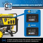 Champion Power Equipment 7850/6250 Watt Dual Fuel Portable Generator with CO Shield Recoil Start (201463)