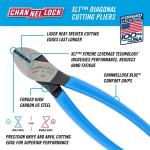Channellock 7 in. Diagonal Cutting Pliers (337)