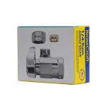 BrassCraft 1/2 in. FIP Inlet x 3/8 in. Compression Outlet 1/4-Turn Angle Valve (G2R17X C1)