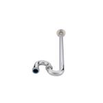 Dearborn Brass 1-1/4 in. 24-Gauge Chrome-Plated Brass Sink Drain S- Trap (HDC2718-1)