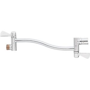 Glacier Bay 0.8 Straight adjustable Shower Arm in Chrome (3075-512)