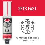 J-B Weld 0.85 oz. ClearWeld Quick-Set Epoxy Syringe (50112