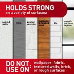 Command Large Picture Hanging Strips, White, Damage Free Hanging, 12 Pairs (17206-12ES)