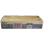 Commercial Electric Combo 14-Watt Equivalent Integrated LED White Exit Sign and Emergency Light with Ni-Cad 9.6-Volt Battery (EECLEDRG120277)