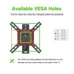 Commercial Electric Full Motion TV Wall Mount for 13 in. to 47 in. TVs (XD2483-S)