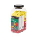 Commercial Electric Assorted (Yellow and Red) Winged Wire Connectors (180-Pack) (EWA-180)