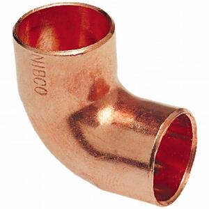 Everbilt 3/4 in. x 3/4 in. Copper Pressure 90-Degree Cup x Cup Elbow Fitting (C607)
