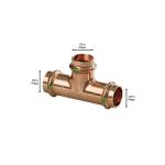 Viega ProPress 1/2 in. Press Copper Tee (77235)