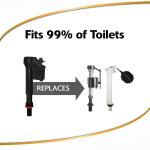 Korky 2X Long Life Toilet Fill Valve (528XCM)