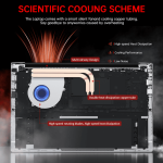 Acemagic 15.6" FHD Gaming Laptop, Ryzen 7 5700U up to 4.3GHz, 16GB RAM, 512GB SSD, Win 11 Pro