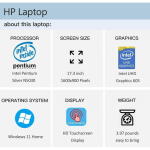 HP 17.3" Touch Laptop, Pentium N5030, 16GB RAM, 1TB SSD, Silver