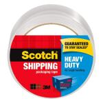 Scotch 1.88 in. x 54.6 yds. Heavy Duty Clear Shipping and Packaging Tape (3850-DC)