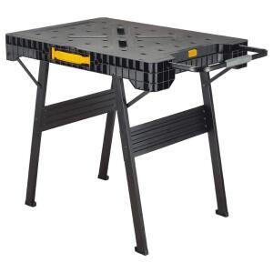 DEWALT 33 in. H Plastic Folding Portable Sawhorse Workbench (DWST11556)