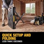 DEWALT 33 in. H Plastic Folding Portable Sawhorse Workbench (DWST11556)