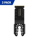 Dremel (3-Piece) Universal 1-1/4 in. Carbide Flush Cutting Oscillating Multi-Tool Blade