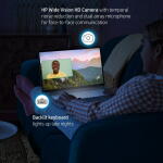 HP Envy x360 15.6" Touch Laptop, i5-1240P, 8GB RAM, 512GB SSD, Win 11 Home, Silver