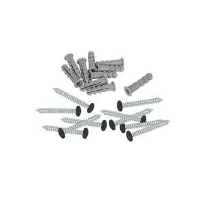Everbilt BLACK VERTICAL RAIL AND HANG TRACK SCREWS-SHELVING HARDWARE-10-Pack (90893)