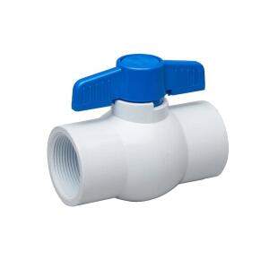 Everbilt 1/2 in. PVC FIP x FIP Sch. 40 Ball Valve (107-133EB)