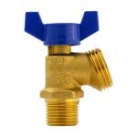 Everbilt 1/2 in. x 3/4 in. MPT x MHT Brass Quarter-Turn Male Boiler Drain Valve (102-053EB)
