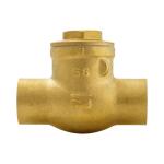 Everbilt 3/4 in. Brass Sweat x Sweat Solder Swing Check Valve(101-504EB)