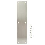 Everbilt 3-1/2 in. x 15 in. Stainless Steel Push Plate (14256)