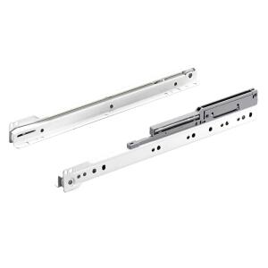 Everbilt 22 in. Bottom Mount Soft Close Cabinet Drawer Slides (2-Pieces) (92805290)