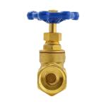 Everbilt 3/4 in. x 3/4 in. Brass FPT Compact-Pattern Threaded Gate Valve (100-404EB)