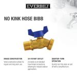 Everbilt 1/2 in. Brass MIP Hose Bibb Valve (102-353EB)