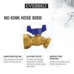 Everbilt 3/4 in. Brass Female Hose Bibb (102-454EB)