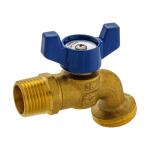 Everbilt Quarter Master 1/2 in. Forged Brass MPT and Internal Solder Hose Bibb (103-053EB)