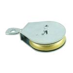 Everbilt 2-1/2 in. Zinc-Plated Swivel Utility Pulley (43354)