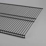 Everbilt6FTX20IN HEAVY DUTY WIRE SHELF-Black (90868)