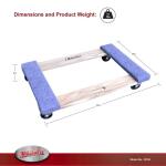 Milwaukee 1,000 lb. Capacity Furniture Dolly (30152)