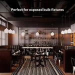 Feit Electric 60-Watt Equivalent Round Dimmable Oversized Frost Glass E26 LED Light Bulb Soft White 2700K (RND/F/927CA/HDRP)