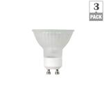 Feit Electric 35-Watt Bright White (2700K) MR16 GU10 Bi-pin Base Dimmable Halogen Light Bulb 3-Pack (BPQ35MR16IFGU103HDRP)