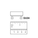 Feit Electric 60-Watt Equivalent T3 Spiral Non-Dimmable GU24 Base CFL Compact Fluorescent Light Bulb, Daylight 5000K 2-Pack (BPESL13T/GU24D/2HDRP)